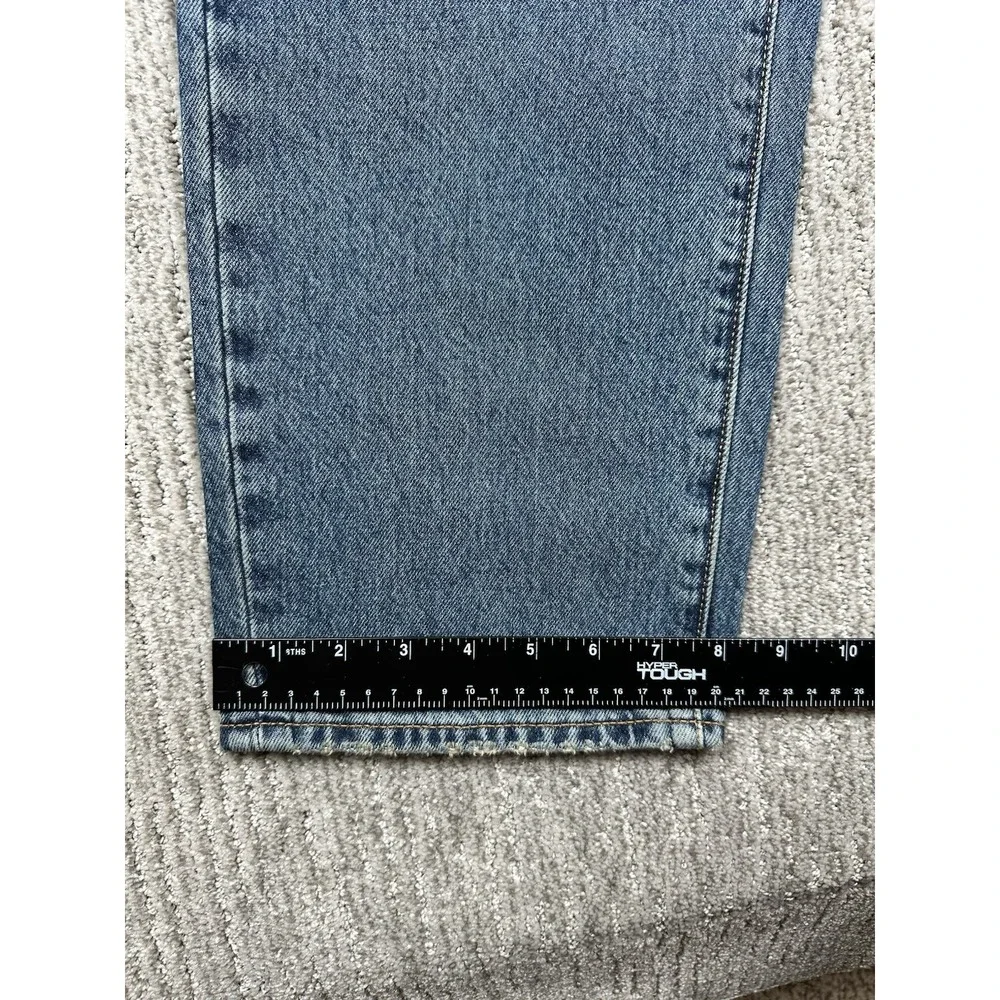 Levis Premium 568 Loose Straight Jeans 30x34 fits 32x33 New Mens Blue Cotton NWT